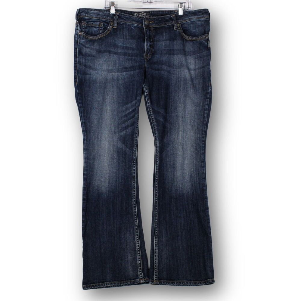 Silver Jeans Aiko Bootcut Women's Blue Denim Jeans Size 22/33